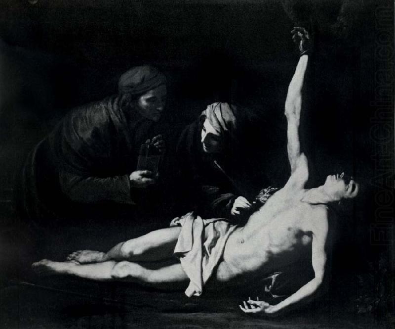 St Sebastian and St Irene, Jusepe de Ribera